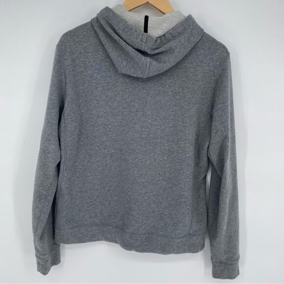 A/X Armani Exchange Grey Zip Up Hoodie Quiet Luxury Staple Oversized S - Picture 2 of 7